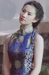 劉亦菲新劇旗袍造型顯得滿滿的女神範，與景甜、古力娜扎誰好看？